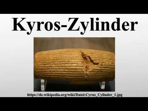 Video: Wie groß ist der Cyrus-Zylinder?