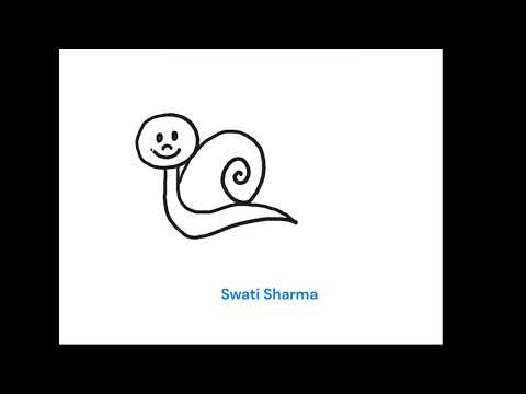 How to draw a Snail: Kids Art Lesson Plan, Summer Art Plan, घेंघा बनाना सीखें