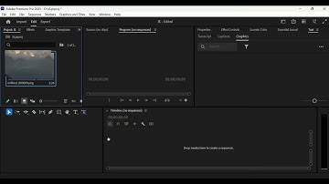How to import an image sequence into Premiere