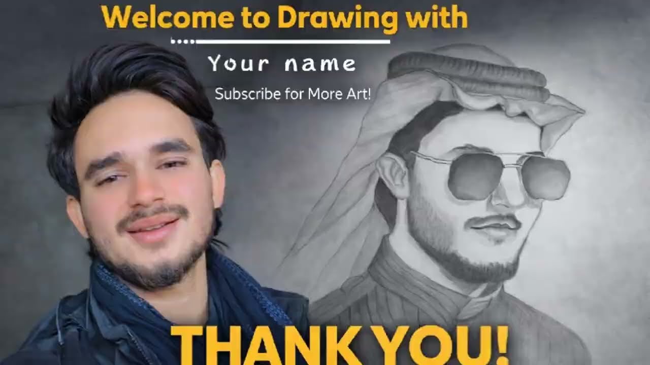 Realistic handsome boy Face Sketch ❤️ | Step by Step Realistic Portrait Drawing | Long Art Video”