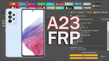 Samsung Galaxy A23 Frp Bypass Unlock tool