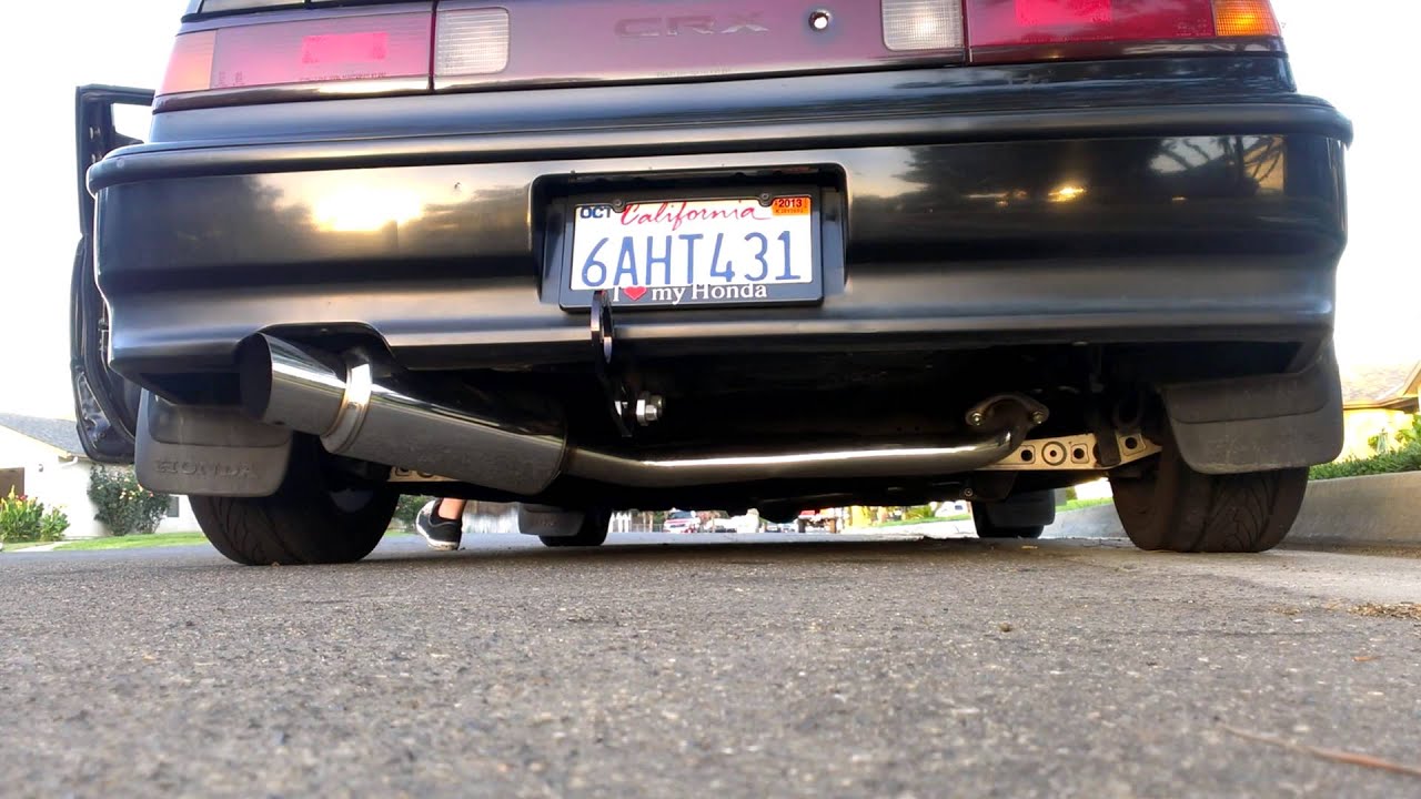 1991 Honda CRX Si Before/After DC Sports 421 HKS Sport, 46 OFF