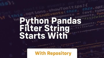 python pandas filter string starts with