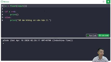 [Python cơ bản] - Bài 03.3 Câu lệnh điều kiện - Bài tập | uCode