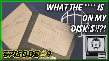 Screensaver Bonanza - What the Hell is on my Disk?! #9 | Nostalgia Nerd