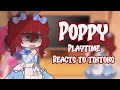 Poppy playtime reacts to tiktoks || Spoiler and gore warning || Part 1 || SimplyMads ♡