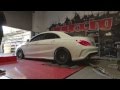 Mercedes cla dyno tuned with vrtuned tuning box