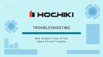 NAC Output 3 Has A Full Open Circuit Trouble