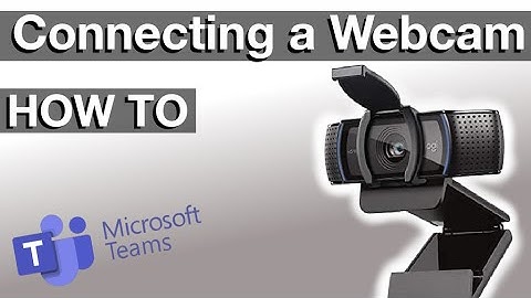 Connect Logitech Webcam on a Monitor (How to use C920e)