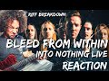 RABEA REACTS | Bleed From Within ‘Into Nothing’ LIVE & Riff Breakdown