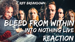 RABEA REACTS | Bleed From Within ‘Into Nothing’ LIVE &amp; Riff Breakdown