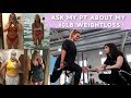 ANSWERING YOUR FITNESS QUESTIONS WITH MY PT! | HOW I LOST 60LB, MACROS & WORKOUTS  | EmmasRectangle