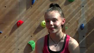 Teenager Lands A Place In Team Gb After Family Builds Climbing Wall In House 5 News