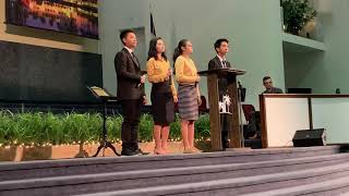 Video thumbnail of "FBCLB Teen Quartet:  “God Can, and He Will”"