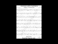 CAMPANAS SOBRE CAMPANAS Partitura en Clave de Fa para Trombón, Tuba, Chelo, Fagot, Bombardino...