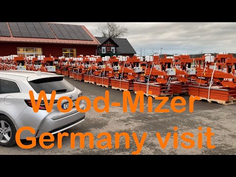Visiting Wood-Mizer GmbH in Germany (Besuch bei Wood-Mizer GmbH in Deutschland)