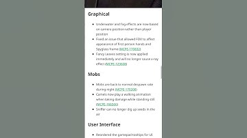 Minecraft Preview 1.20.10.21 ChangeLog