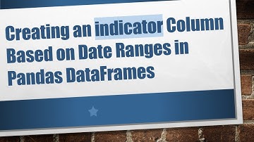 Creating an indicator Column Based on Date Ranges in Pandas DataFrames