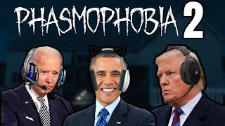 US Presidents Play Phasmophobia (Part 2)