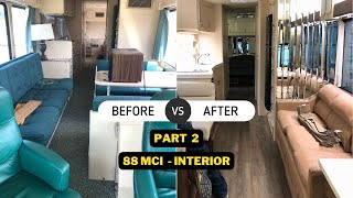 PART 2 1988 MCI Bus Conversion: from Daycoach to Motorhome