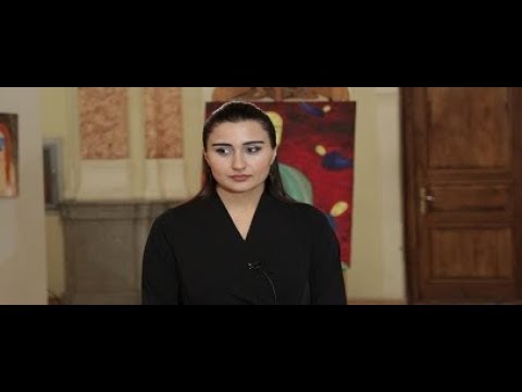 კსუ-ს კურსდამთავრებულის მარიამ მჭედლიშვილის პერსონალური გამოფენა 15.01.2017 კსუ/CIU