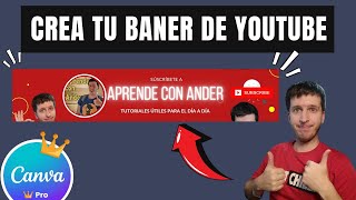 Cómo Crear tu Banner de YouTube con Canva Fácil 2024