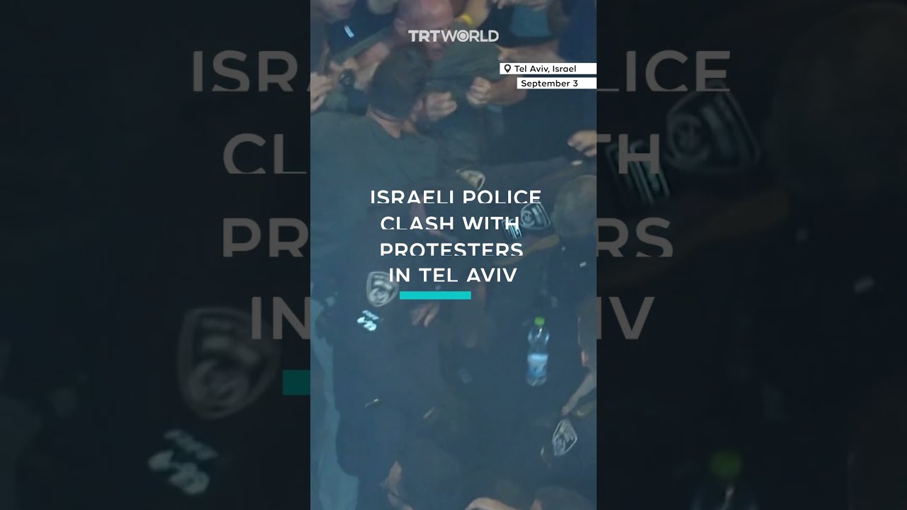 Israeli Police Clash Violently With Protesters In Tel Aviv