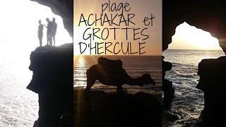 TANGER | PLAGE ACHAKAR et GROTTES D'HERCULE | اشقار طنجة