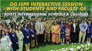 Dg Ispr Meets Roots Students | Powerful Session On Pakistan’s Future | Ispr