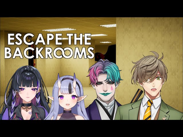 【Escape the Backrooms】この世のバグ部屋！？黄色い部屋にとらわれた一行（教授視点）【オリバー・エバンス/にじさんじ】のサムネイル