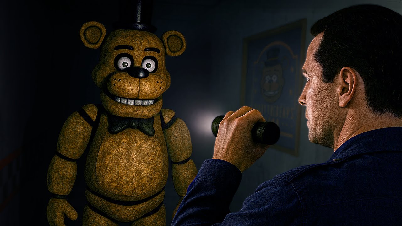 I Became A FNAF Security Guard In VR...
