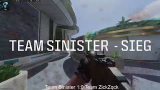 Sinister vs ZickZack Viertelfinale | Violently Cup