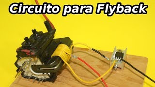 Circuito para Flyback con tan sólo 2 Componentes