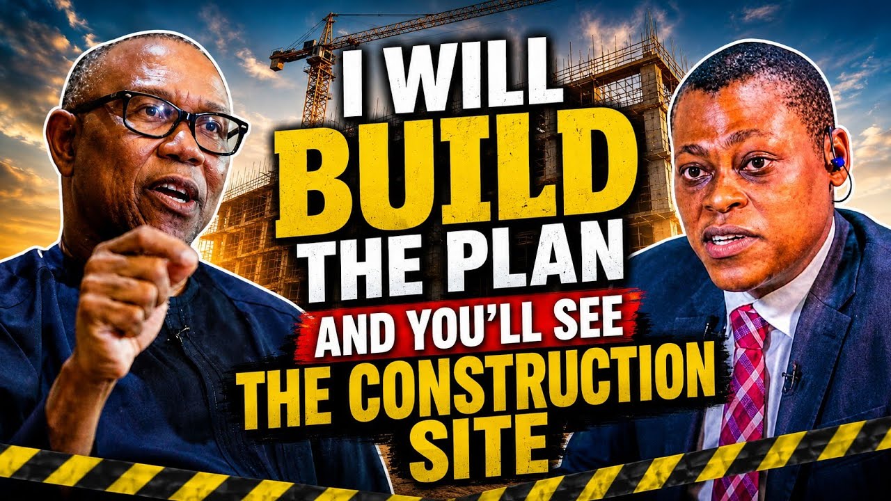" I will build the plan and you'll see the construction site" what Peter Obi told Rufai Oseni 