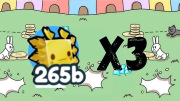 Fusing 3 Golden Nature Axolotl | Pet Simulator X