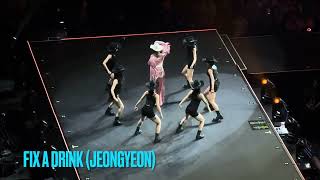 FIX A DRINK (JEONGYEON) - TWICE Live at Climate Pledge Arena in Seattle, Washington 1/14/2026