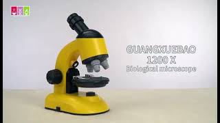Scientific Microscope Educational Education Lab Kit Experiment Sets For Kids  Birthday Gifts