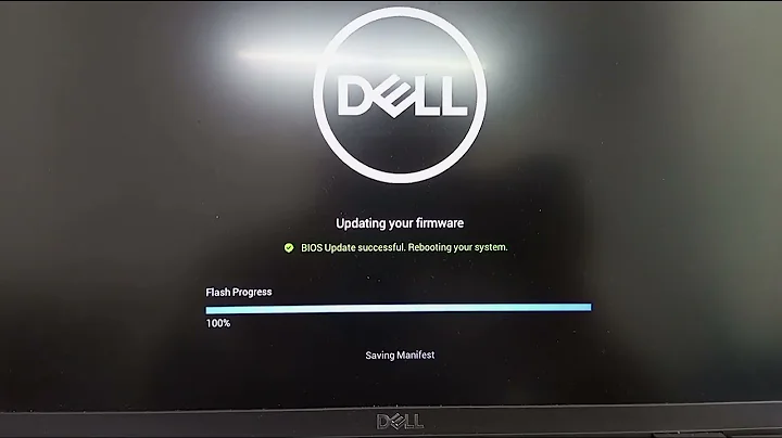 Dell laptop stuck on updating your firmware || how to fix it