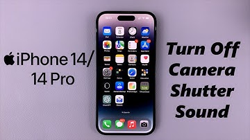 iPhone 14/14 Pro: How To Turn OFF (Disable) Camera Shutter Sound
