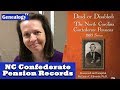 NC Confederate Pension Book 1885 Series - Tiny Tip Tuesday Episode 11