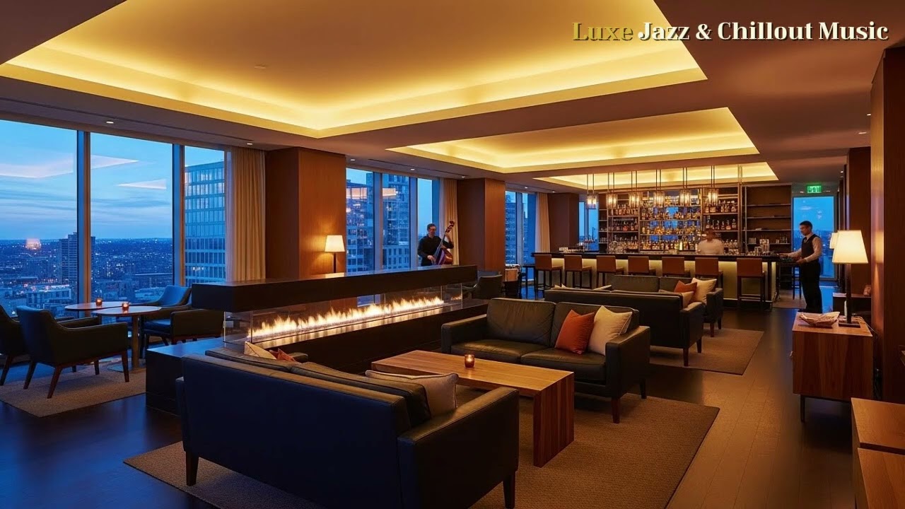 Smooth Jazz Evening | Luxury Hotel Lounge Music 