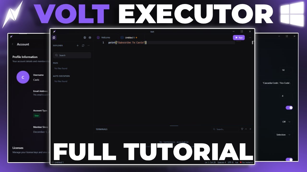 [NEW!] Best Roblox Script PC Executor: VOLT | Undetected 100% sUNC ...