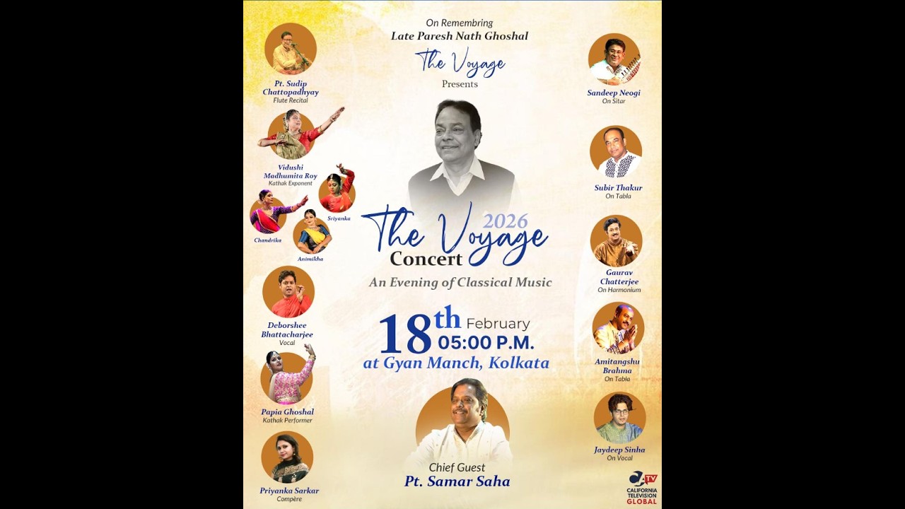 VOYAGE – First Edition | Live from Gyan Manch, Kolkata | 18th February