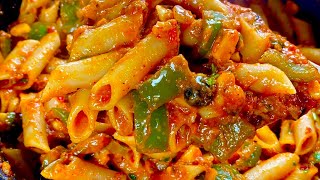 झटपट बनाये यह आसान और टेस्टी पास्ता रेसिपी | Easy Veg Pasta recipe |Indian style tasty pasta recipe screenshot 2