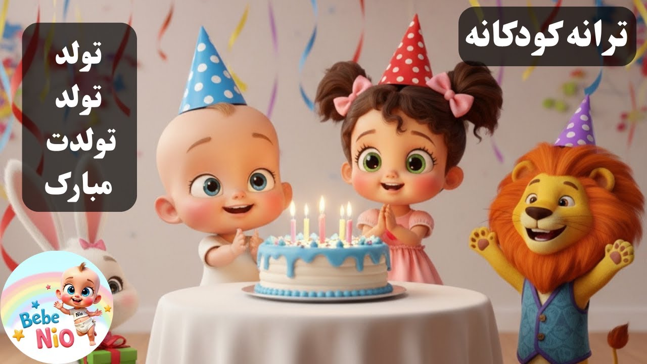 تولد تولد تولدت مبارک |Tavalod Tavalod Tavalodet Mobarak Farsi kids Song |Happy Birthday to you