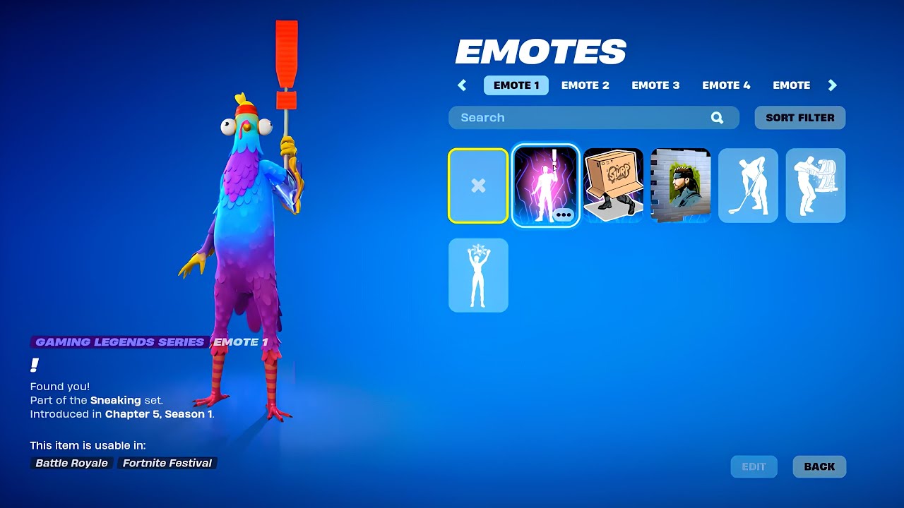 Exclamation point Meme Emote Fortnite YouTube