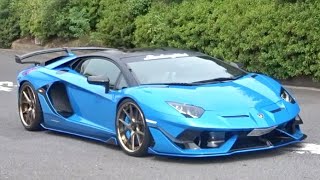 【大黒PA】スーパーカー加速サウンド/Supercars sound in Japan. AventadorSVJ, 488, GT3, Diablo, and more #ランボルギーニ　#大黒PA