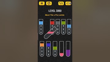Water sort puzzle level 3090