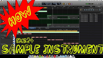 How to make EXS24 Sampler Instrument in Logic X EastWest Beats Tutorial