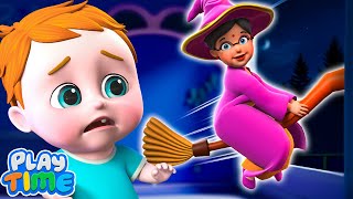witch at my window halloween song for nursery rhymes and kids song